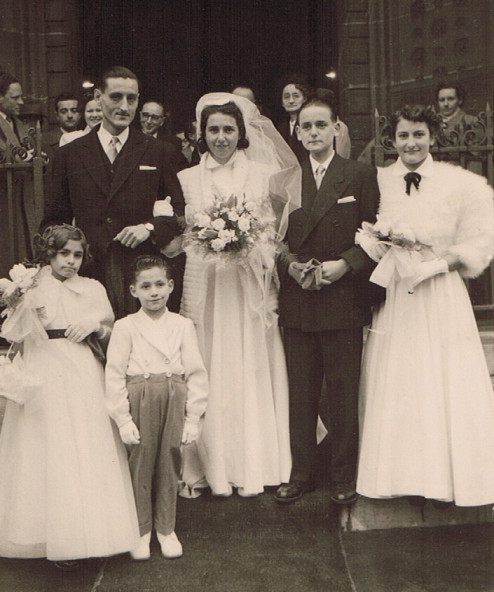 Mariage à Paris au début des années 1950 (1)