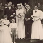 Mariage à Paris au début des années 1950 (1)