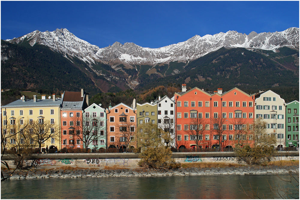 Mariahilf - die schönste Häuserzeile Innsbrucks