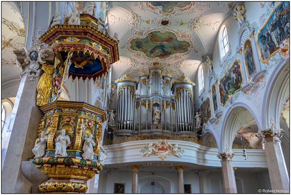 Mariastein - Innenansicht Kirche