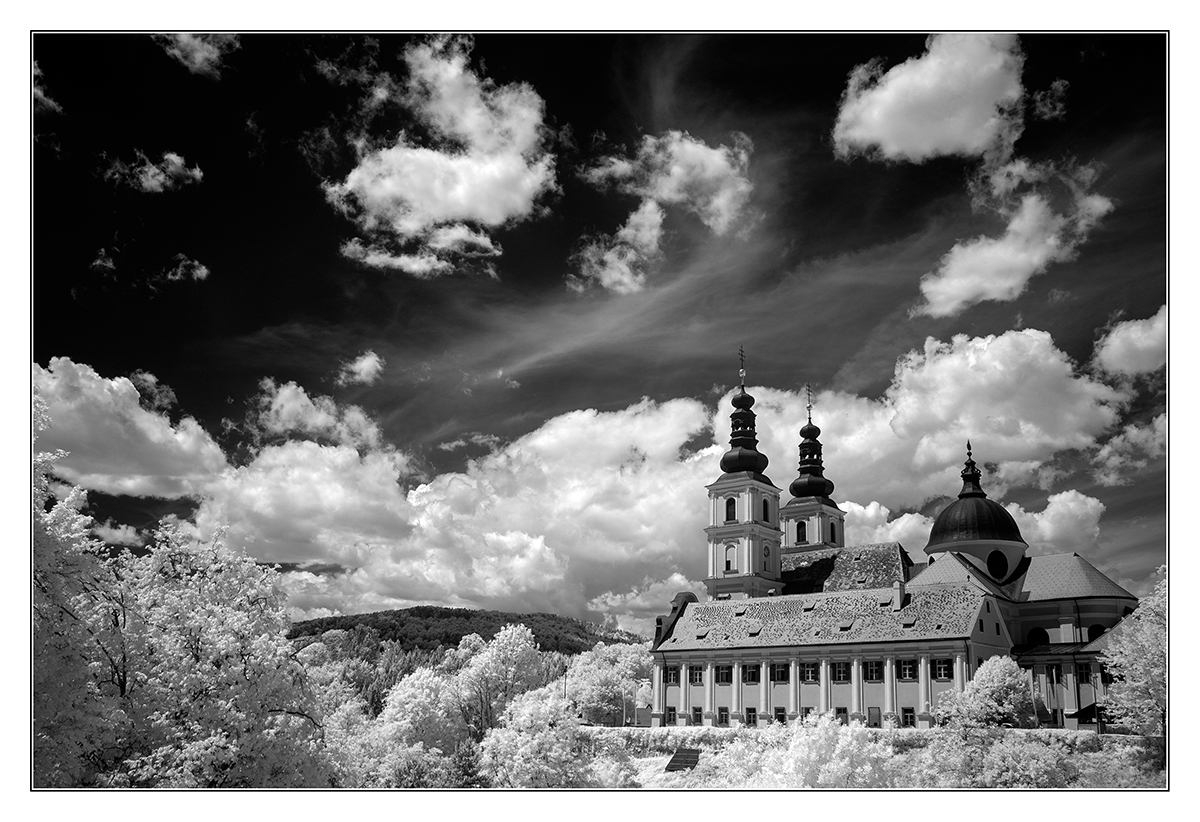 Mariatrost Basilika in IR