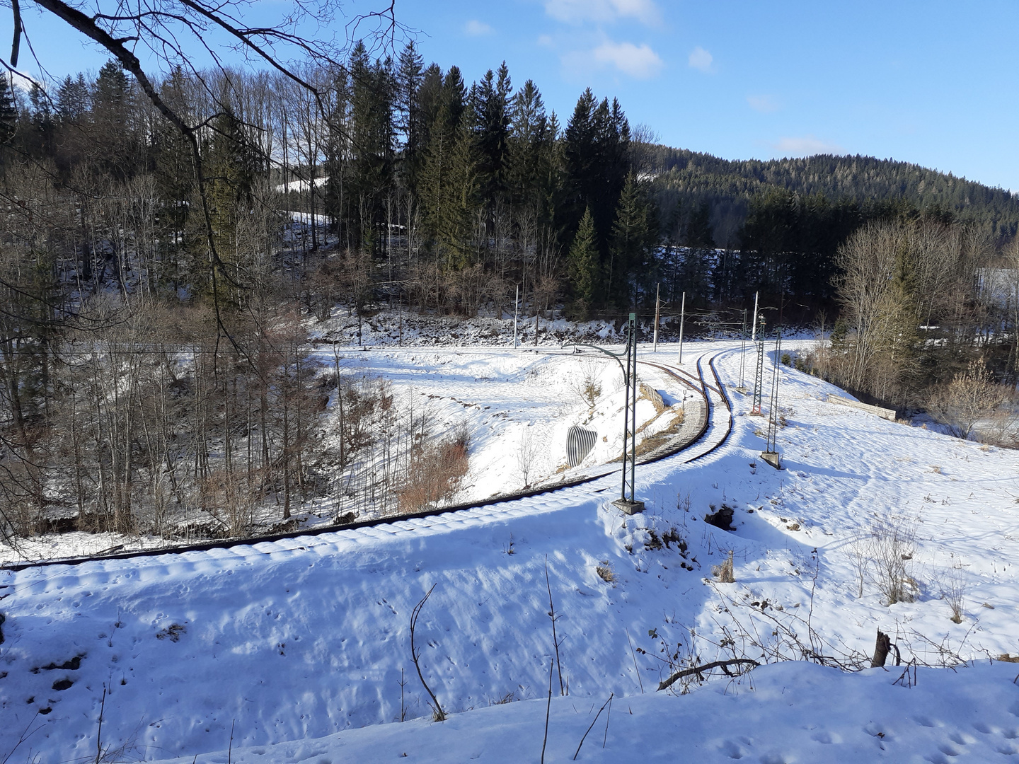 Mariazell das Gleisdreieck ...