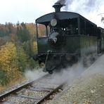 Mariazell mit der Museumstramway zum Bahnhof 