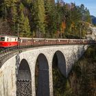 Mariazellerbahn mit 1099.14 auf dem Saugrabenviadukt