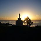 Marie au Coucher du soleil