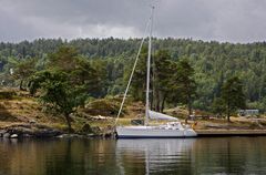 Marie Lisette alongside Furöya, Norway