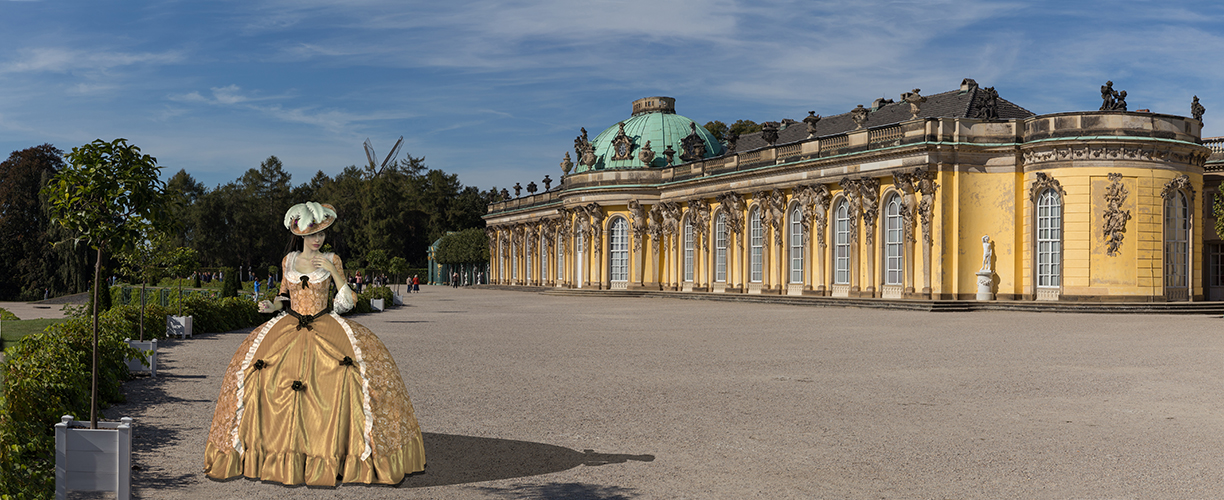 Marie Luise in Sans Souci