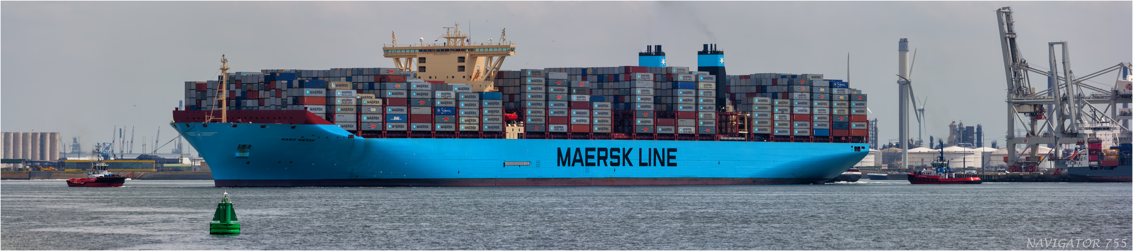 MARIE MAERSK / Container ship / Rotterdam / Bitte scrollen!