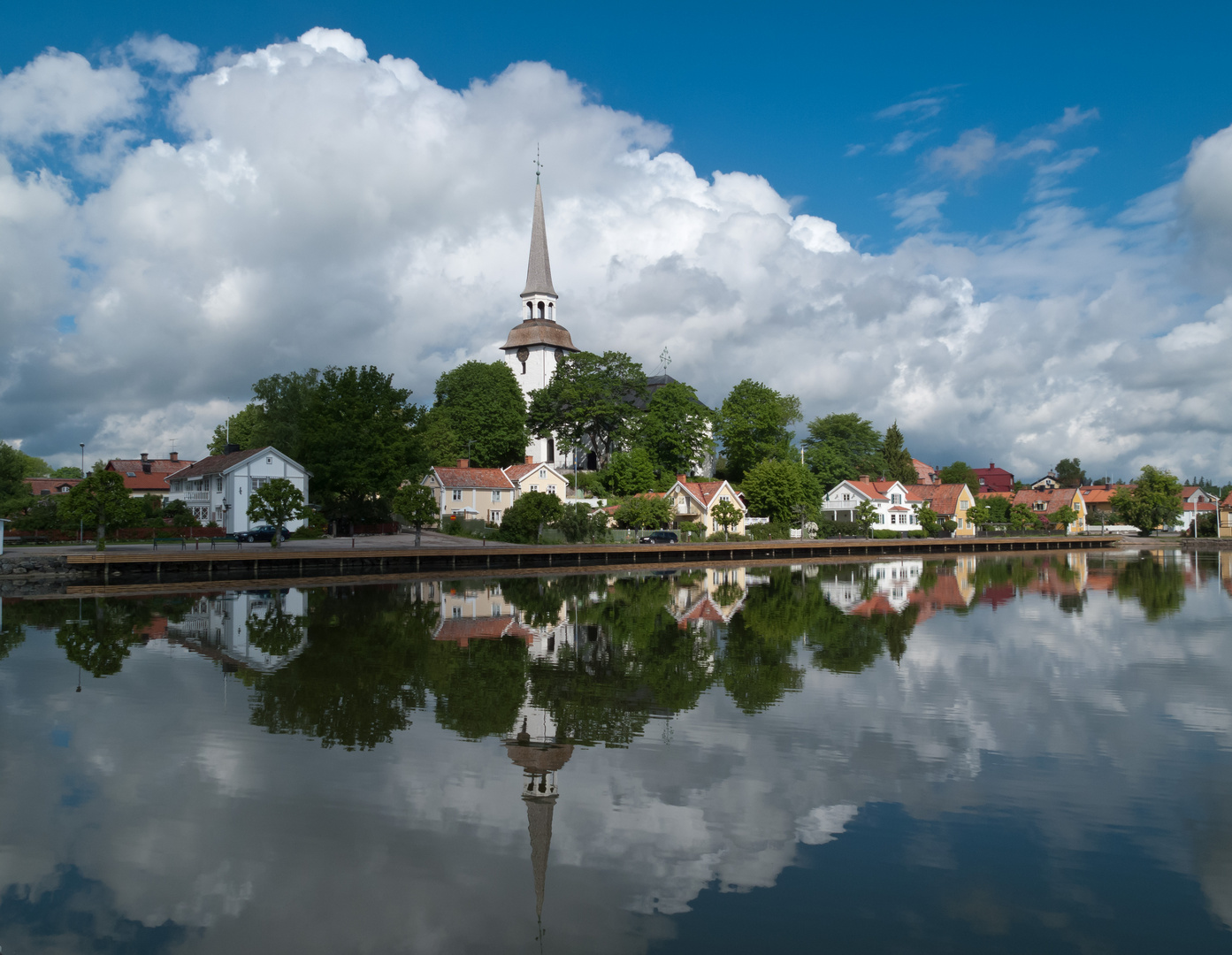 Mariefred am Mälaren