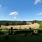 Marien-Kirche und Friedhof mit Aussicht