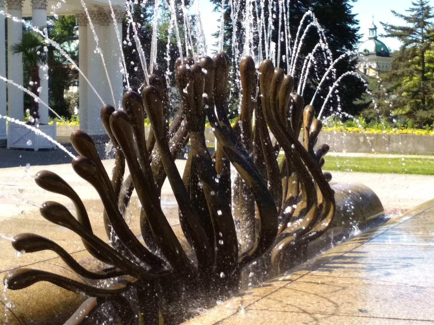 Marien spa - Fountain.