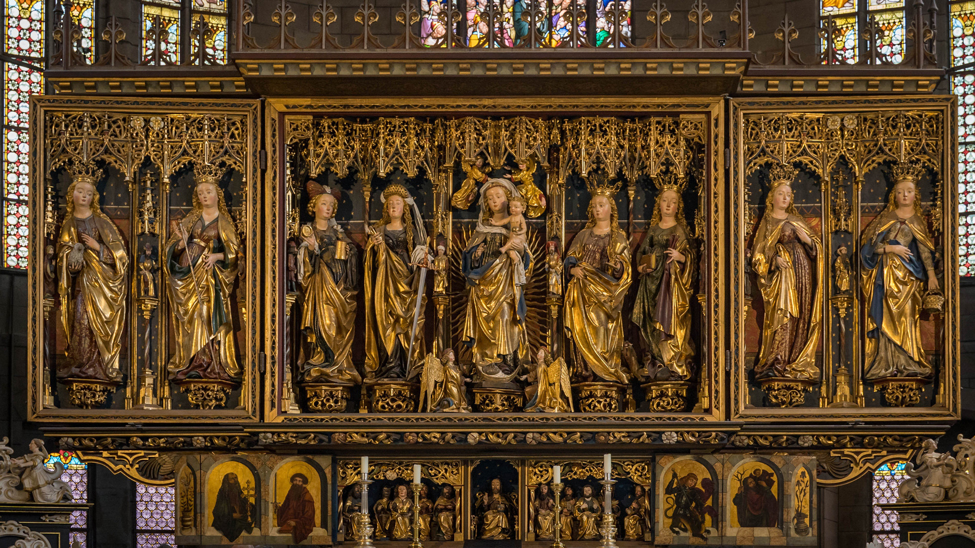 Marienaltar Sankt Marien Zwickau