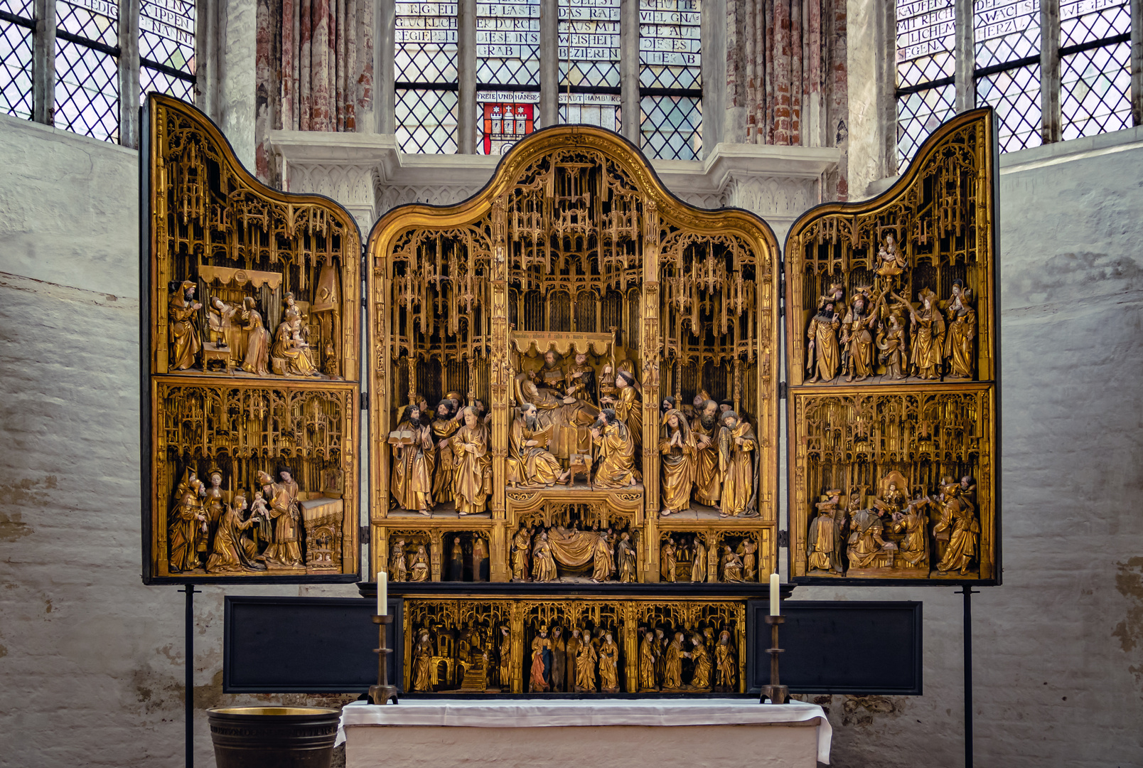 Marienaltar St. Marienkirche Lübeck