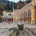 MARIENBAD (CZ) - Klassizistische Kreubrunnen- und gusseiserne Kolonnade