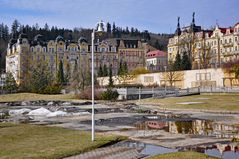 Marienbad  Tschechien Neoklassizismus und Neugotik