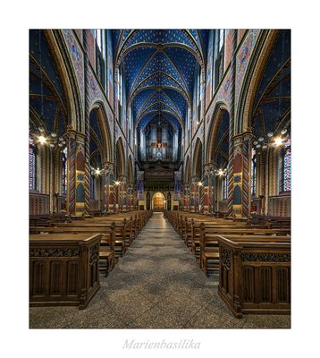 Marienbasilika (Kevelaer) " Blick zur Orgel..."