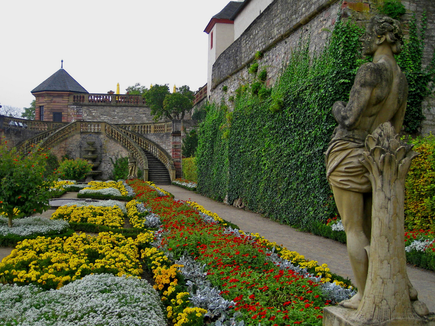 Marienberg Würzburg - Festungsgarten