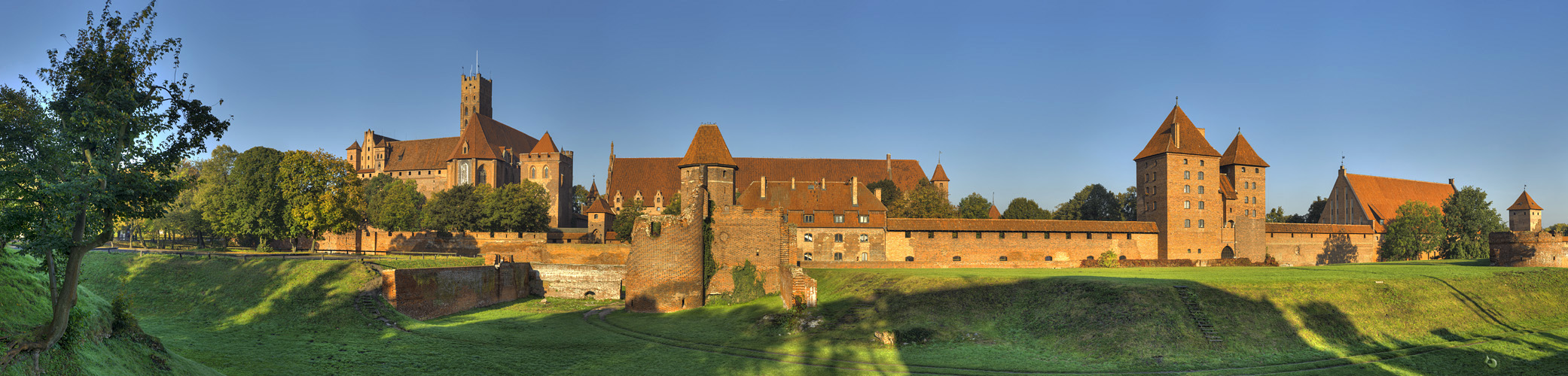 Marienburg bei Tag