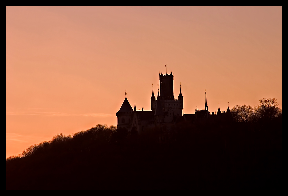 Marienburg im Abendlicht