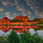 Marienburg im Abendlicht