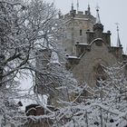 Marienburg im Schnee versunken