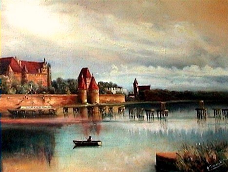 Marienburg (Malbork) Kreuzritterschloß von 1410 Polen