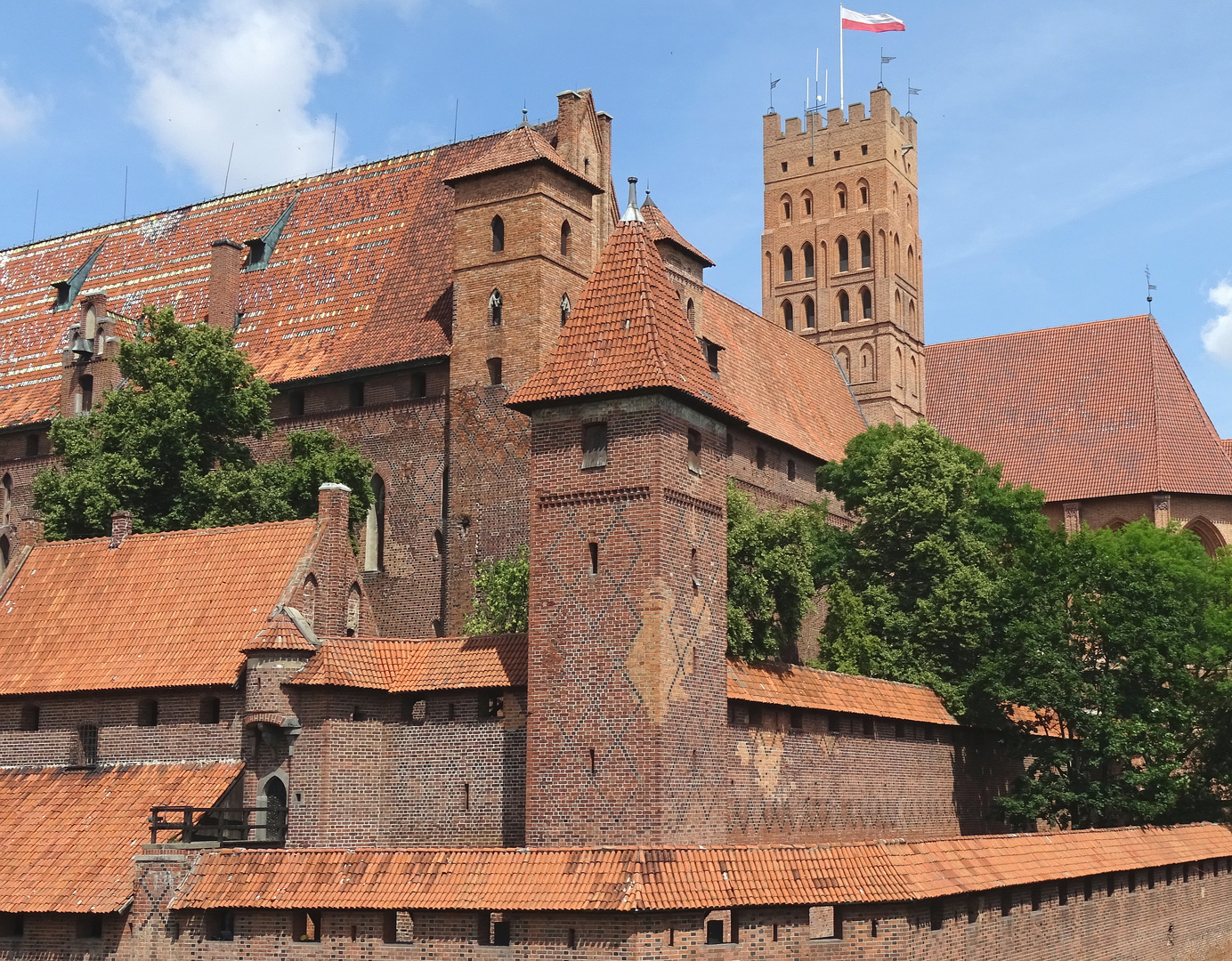 Marienburg ( Ordensburg, Malbork / Polen ) 1