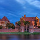 Marienburg zur blauen Stunde