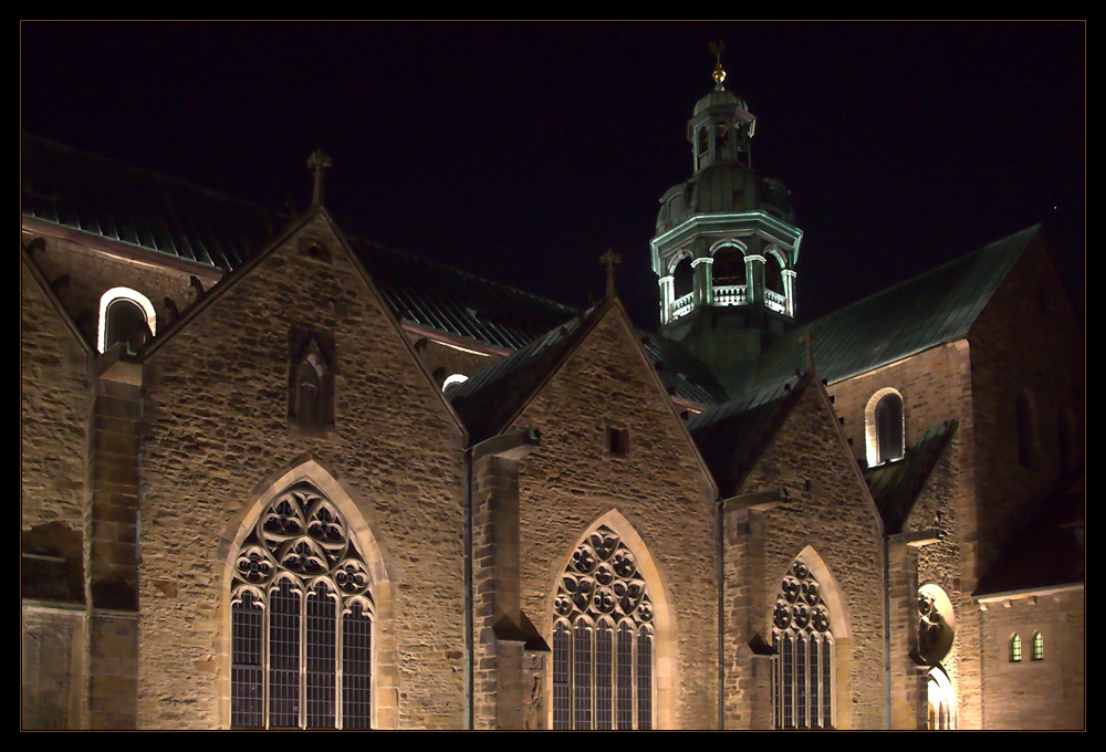 Mariendom in Hildesheim an den Tagen der "Lichtungen"...