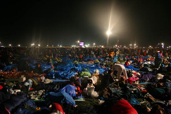 Marienfeld, 23 Uhr 30