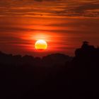 Marienfelsen im Sonnenuntergang