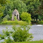 Marieninsel mit dem Marientempel am Adolf-Mittag-See