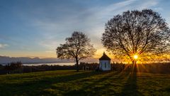 Marienkapelle im Abendlicht