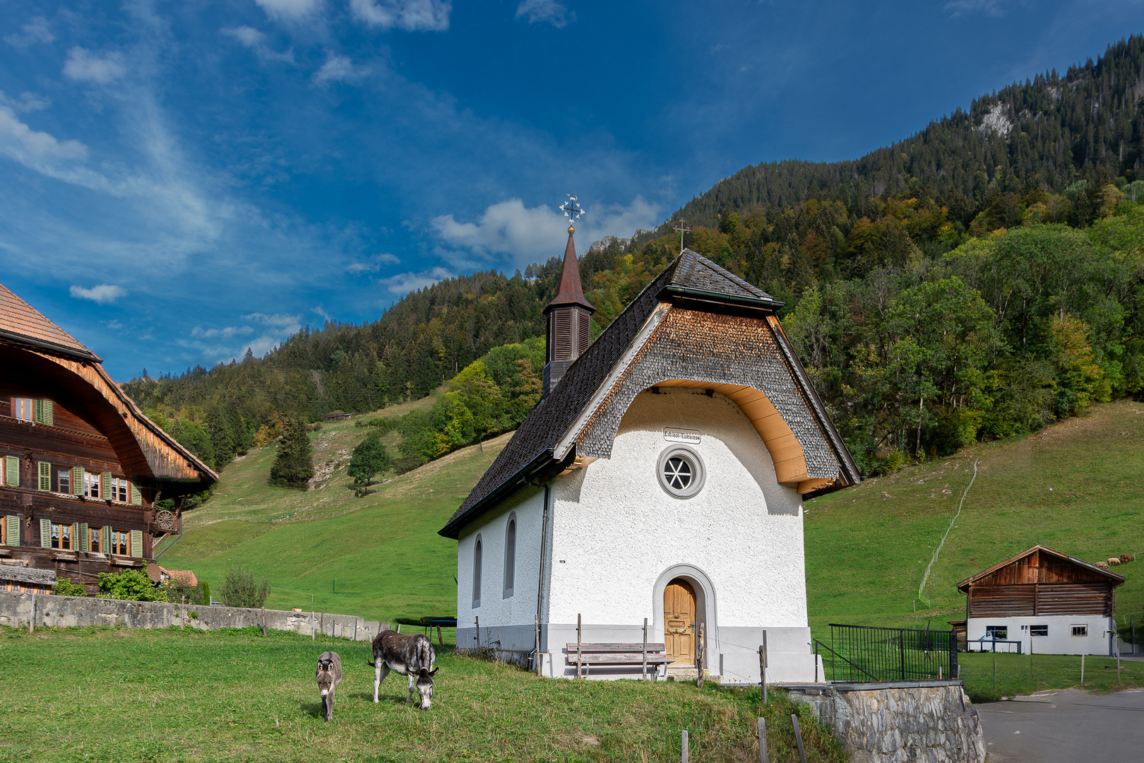 Marienkapelle in Weibelsried bei Jaun