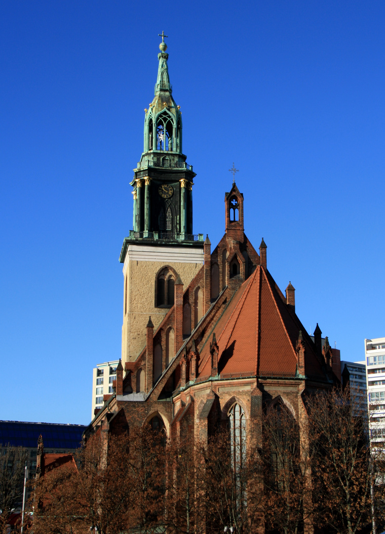 Marienkirche am alexanderplatz Berlin