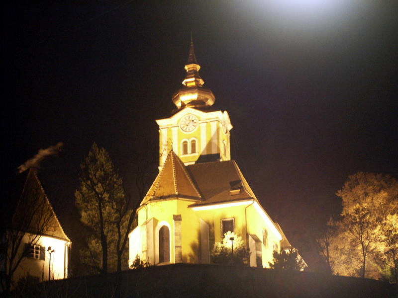 Marienkirche bei Nacht