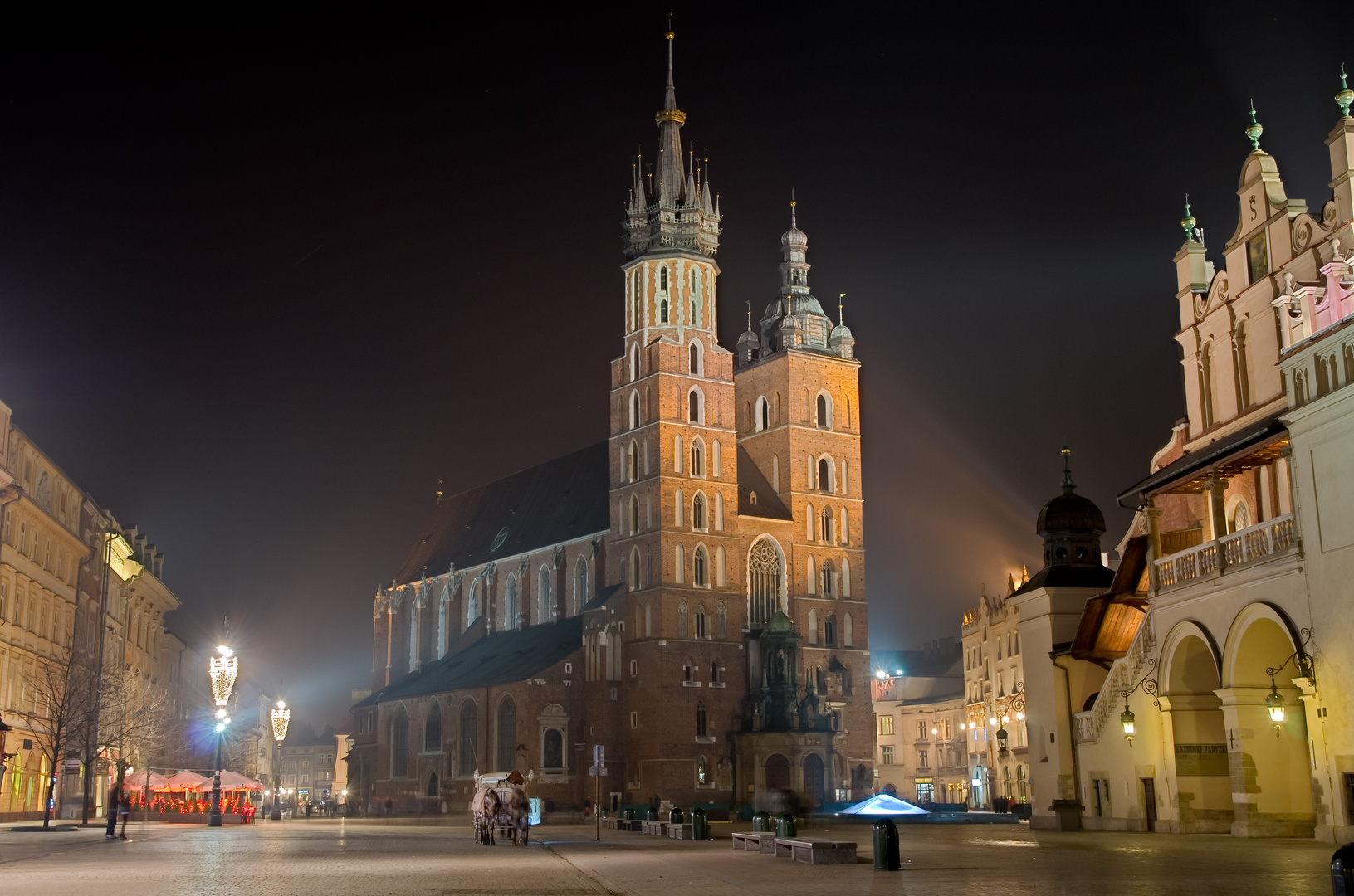 Marienkirche bei Nacht