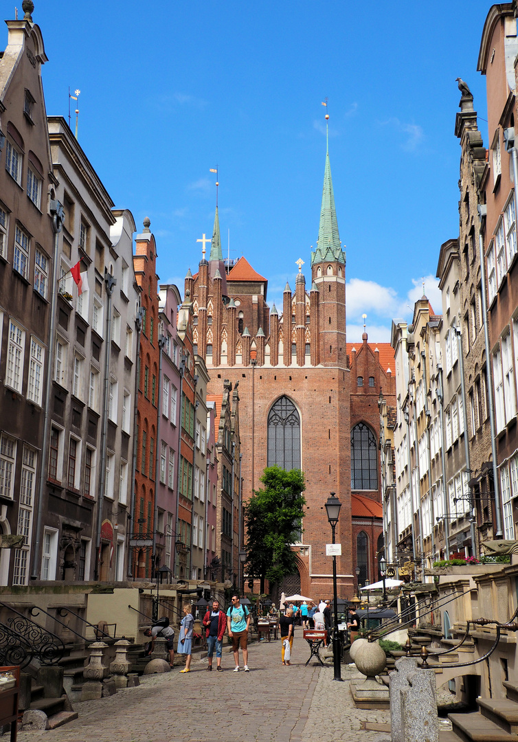 Marienkirche in Danzig ...