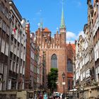 Marienkirche in Danzig ...