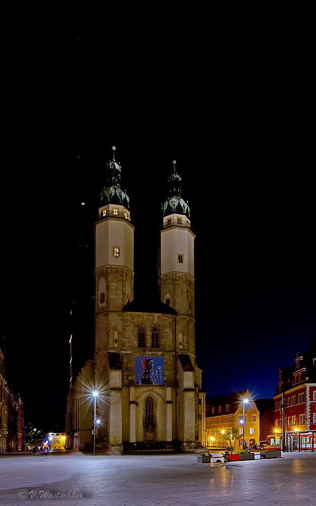 Marienkirche Ostseite Halle