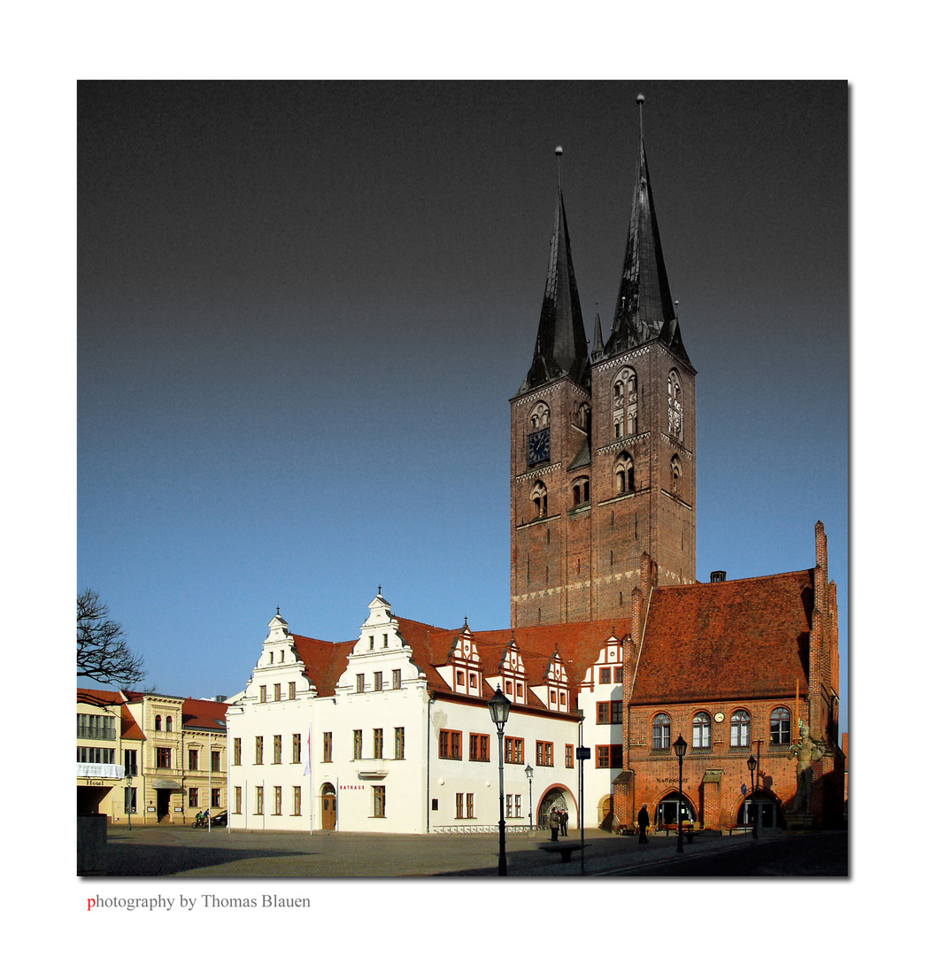 Marienkirche, Rathaus & Roland