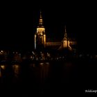 Marienkirche Stralsund bei Nacht