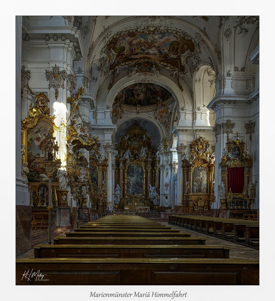 Marienmünster Mariä Himmelfahrt  Dießen a, Ammersee " Gott zu Gefallen... "