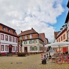 Marienplatz in Lauda im Taubertal.