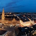 Marienplatz in München ...