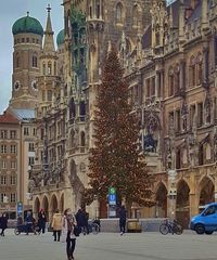 Marienplatz München, Dezember 2020