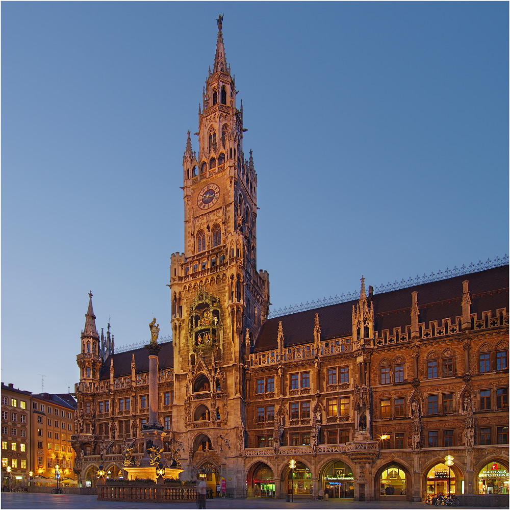 " Marienplatz München " von C. Dietl