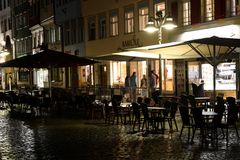 Marienplatz Süd im Regen