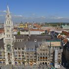 Marienplatz und Neues Rathaus München