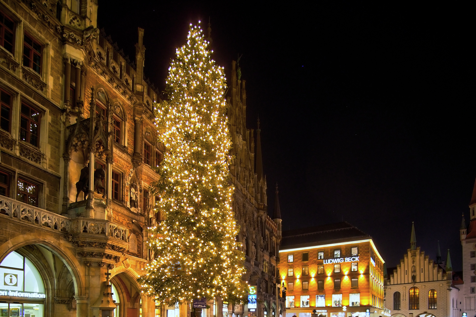 Marienplatz zur Weihnacht
